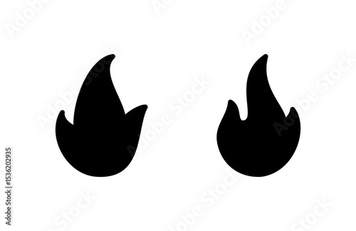Fire icon vector illustration. fire sign and symbol
