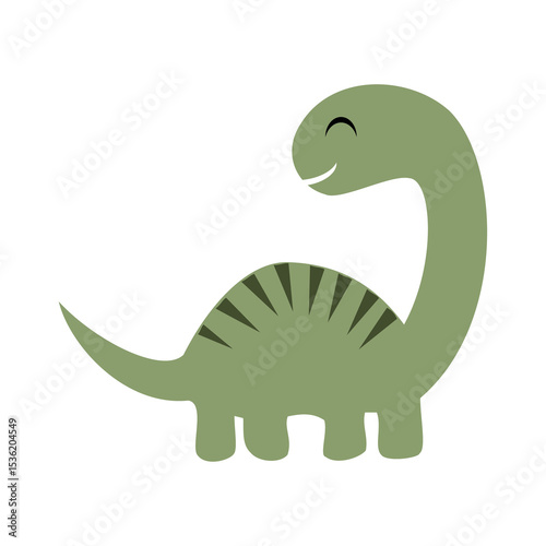 Cute dinosaurs clipart. Cute fantasy animal clipart. Hand draw vector illustration in flat style