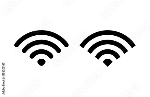Wifi icon vector illustration. signal sign and symbol. Wireless  icon