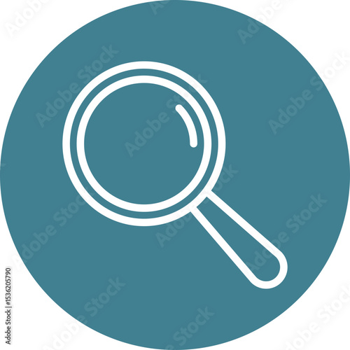 Search Vector Line White Circles Multicolors