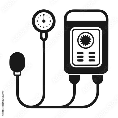 Sphygmomanometer (blood pressure monitor) icon