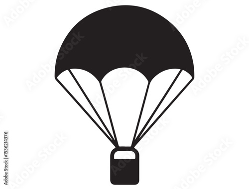 PARACHUTE SILHOUETTE