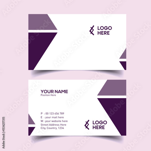 Professional Real Estate Business Card Template for Agents