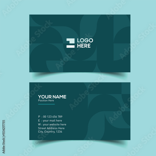 Elegant Corporate Business Card Design for Executives