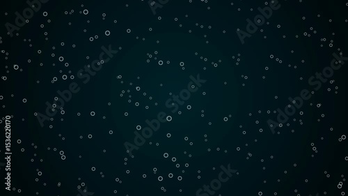 Underwater Water Bubbles Rising | Loopable Bubble Animation