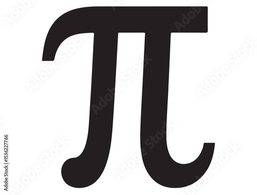 PI SYMBOL SILHOUETTE