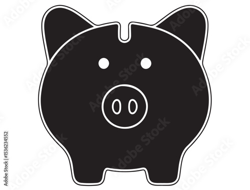 PIGGY BANK SILHOUETT