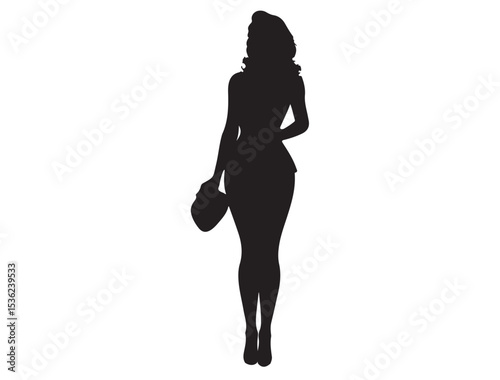 PINUP GIRL SILHOUETTE