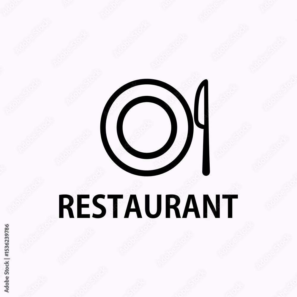 Fototapeta premium Restaurant Logo Designs