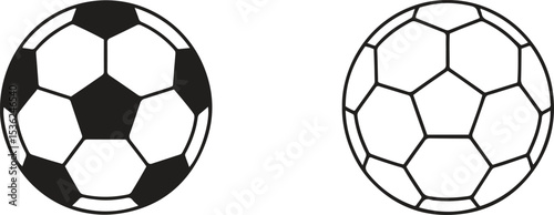 Football silhouette icon vector isolate on white background