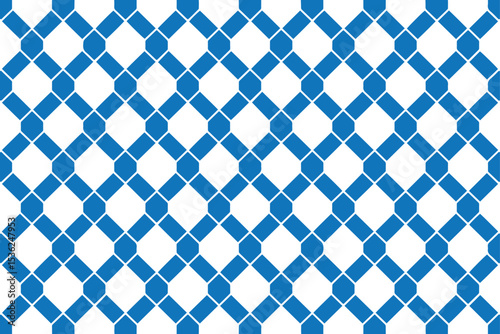 Geometric Rhombus Grid Pattern Background. Seamless Abstract Shape, Modern Design Vector Illustration