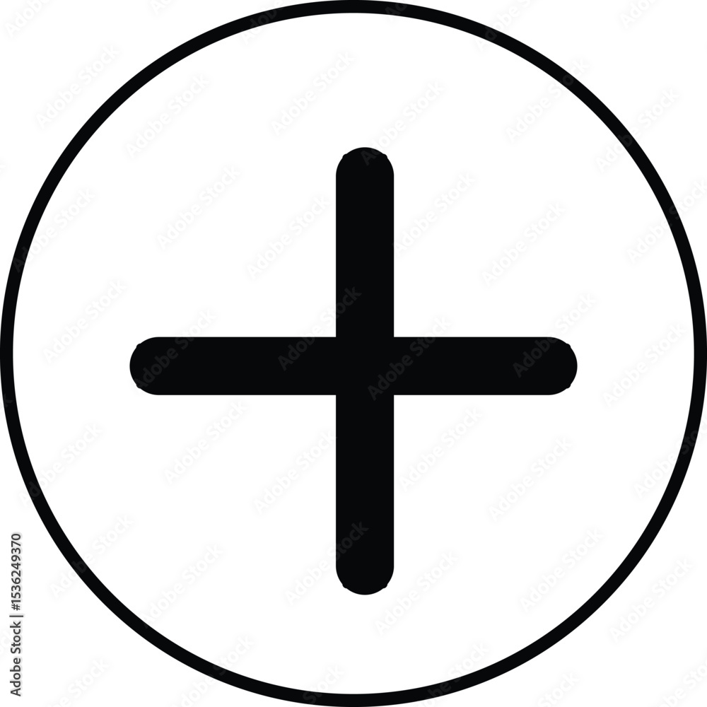 Obraz premium plus and minus