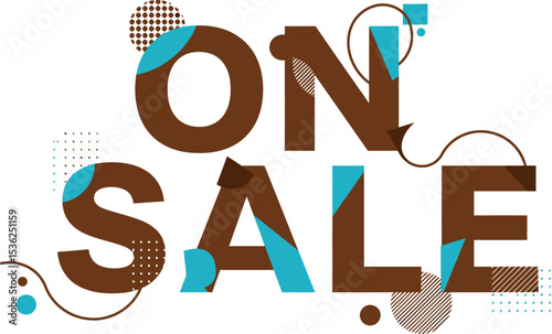 On sale promotion advertise discount offer special price limited time only clearance event shop now deals editable stock vector illustration