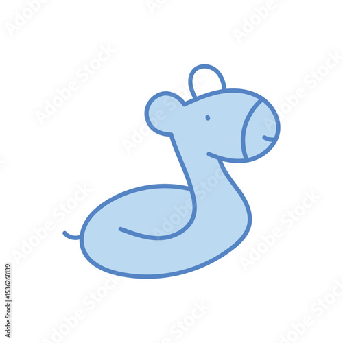 Rubber Toy Icon vector stock illustration