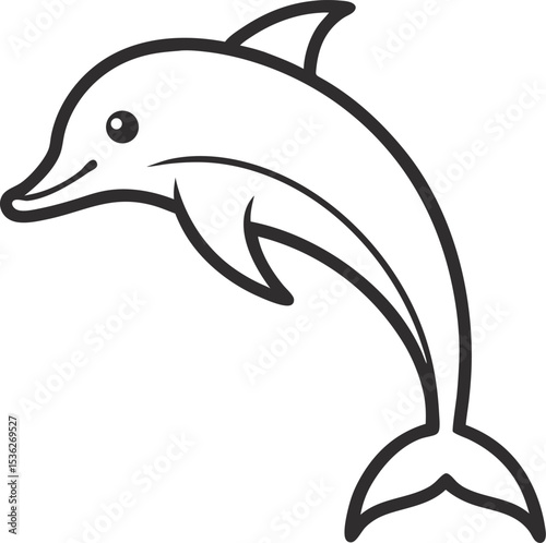 dolphin vector illustration