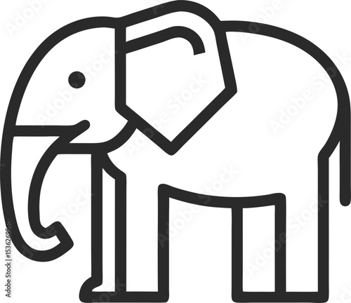 elephant vector illustration