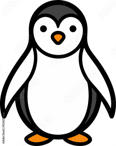 bird vector silhouette penguin