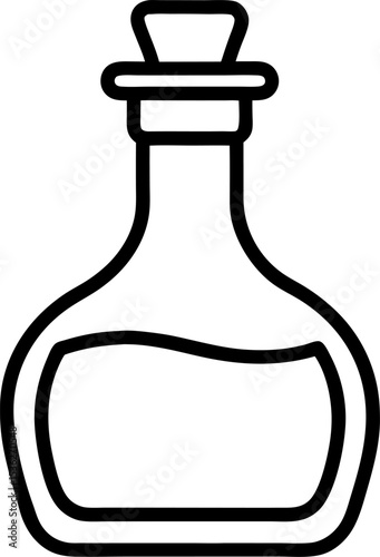 Wine bottles and glasses vector silhouette design