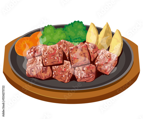 サイコロステーキ