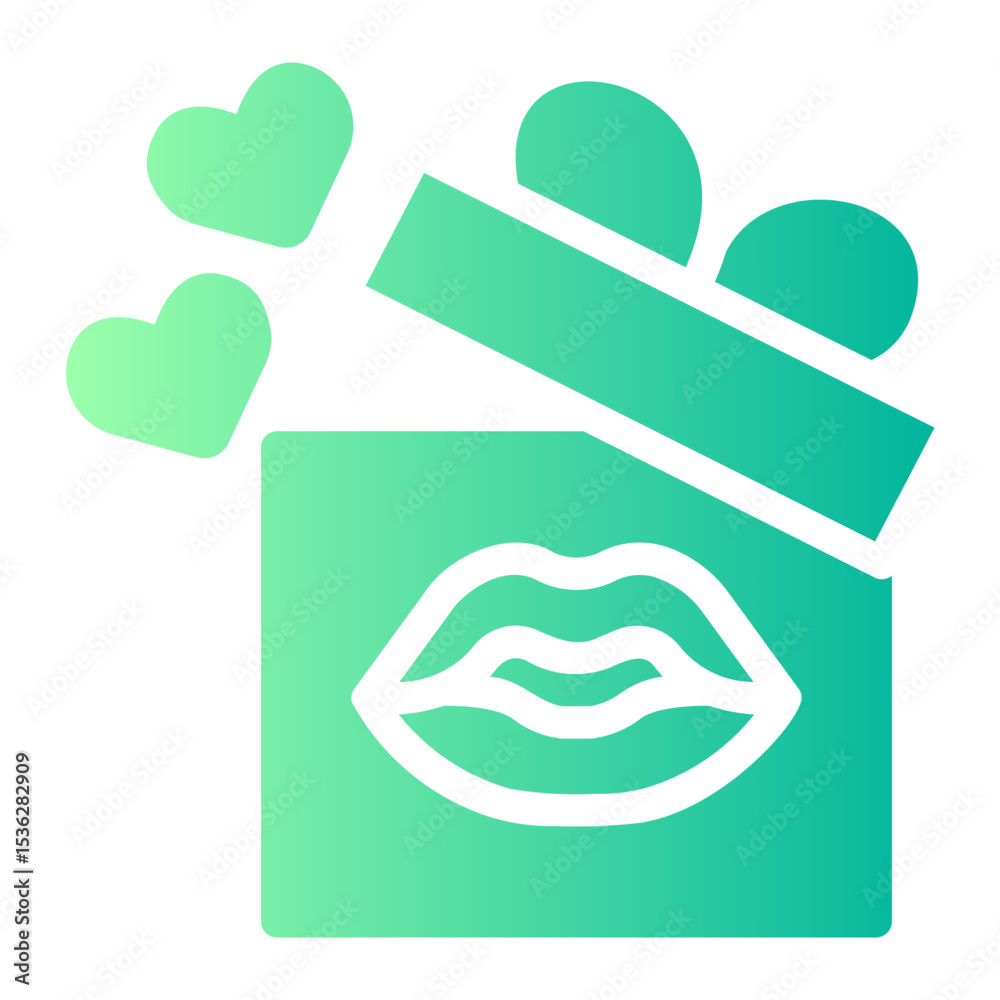Fototapeta premium open gift