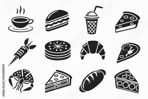 food and drinks icons