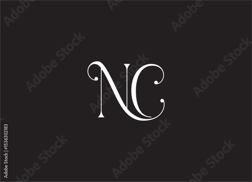 NC Logo Design Creative and Modern Logo Design