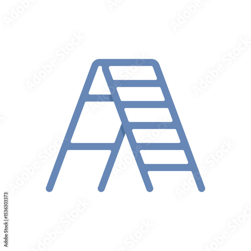 ladder tool icon vector illustration