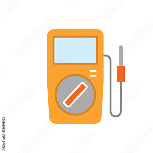 multimeter tool icon vector illustration