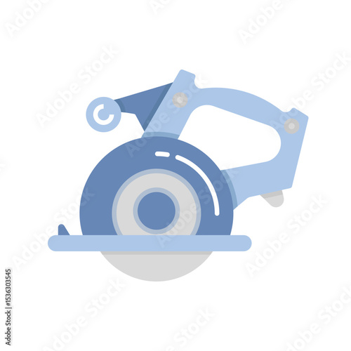 Circular Saw icon vector illustration