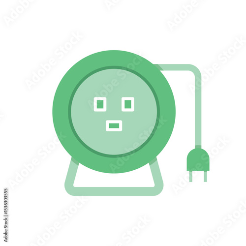 Extension Cord icon vector illustration