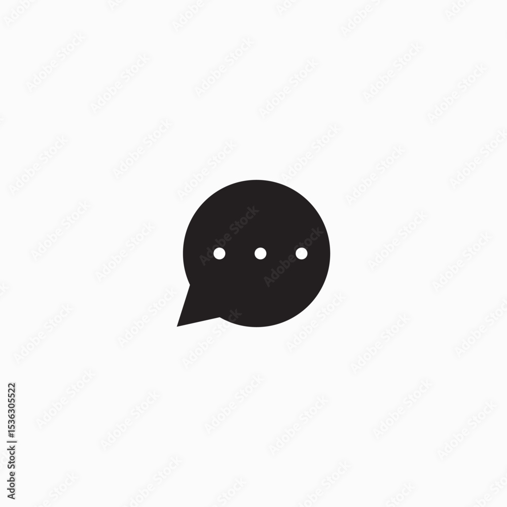 Chat Icon Vector Design Chat Icon Vector Design