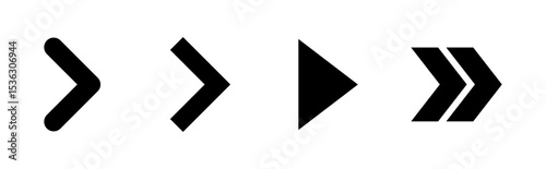 Arrow icon set. Arrow symbol. Arrow sign for your web design.