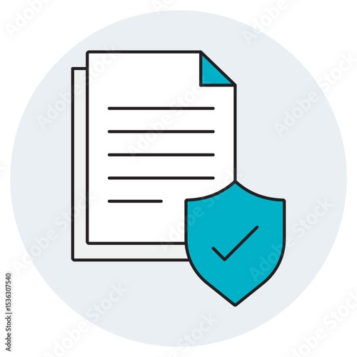 Governance of Data icon, Mastering Data Governance Building Trust Through Control and Compliance, Data Governance Framework Securing Integrity, Privacy, and Access, vector