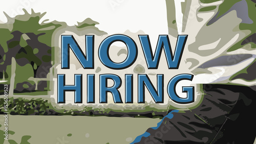 Seeking talented individuals for immediate job openings in diverse positions, with the words now hiring