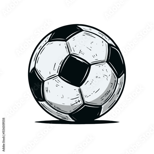 soccer ball vector illustration