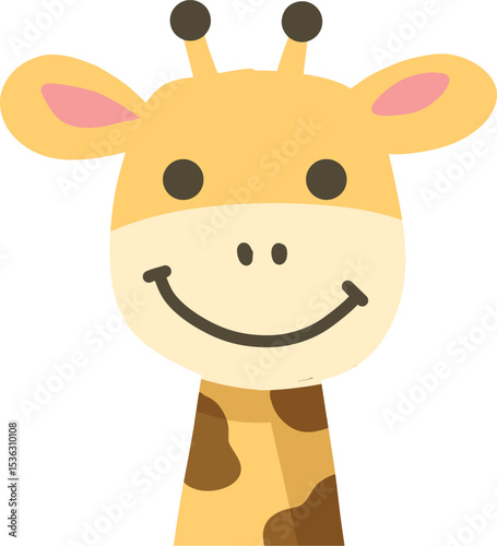 funny giraffe cartoon