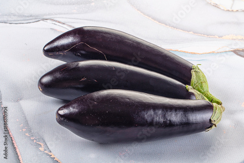 Wallpaper Mural Raw ripe violet eggplant heap Torontodigital.ca