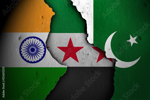 syria between india and pakistan