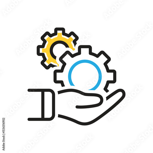 Multi color icon for formation