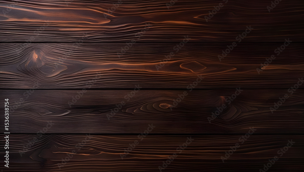 Fototapeta premium dark wood plank wall, texture of wooden background
