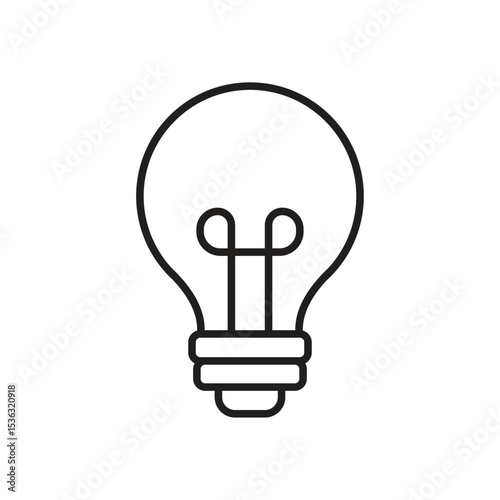 Bulb Lamp Icon Light Symbol