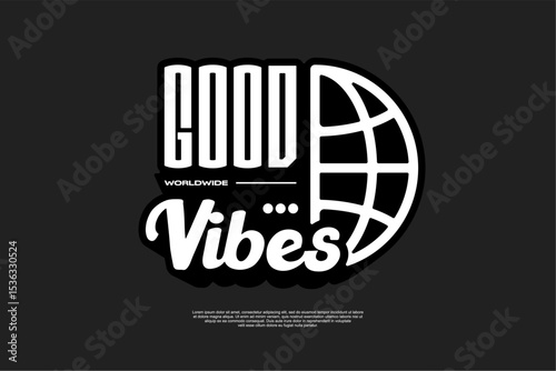 typography streetwear urban fashion template for printing	
