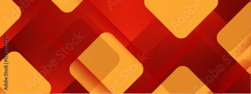 Overlapping red and gold abstract shapes suitable for backgrounds, textiles, packaging, and festive holiday designs. Ideal for modern and eye catching themes.