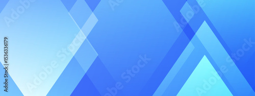 Abstract blue geometric design with modern and vibrant look. Ideal for backgrounds, digital art, or print materials needing a contemporary touch.