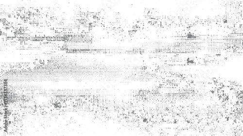 Gray and White Abstract Texture Background Distressed Grunge Overlay Pattern Design Element vector