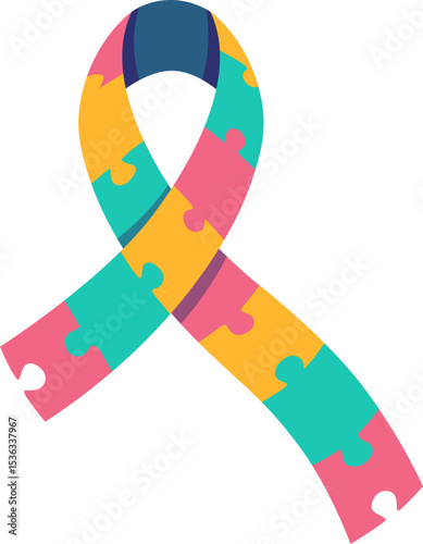 Autism Awareness Day Illustration

