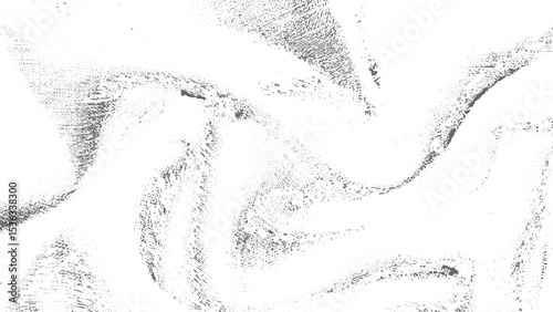 Abstract Gray and White Swirling Texture Background Design Element Grey Scale Grunge Pattern vector