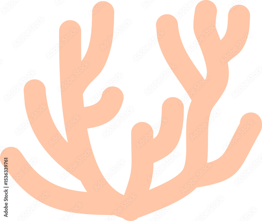 Fototapeta premium Cute Coral Sea 