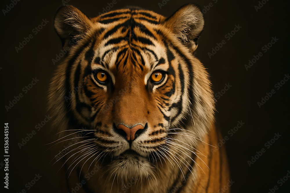 Fototapeta premium Royal bengal tiger portrait