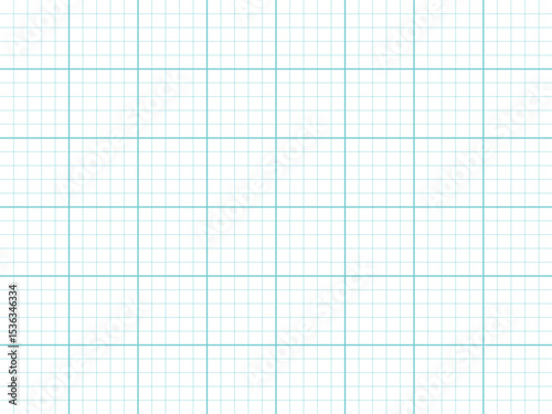 Texture of graph paper lightblue grid line paper sheet	